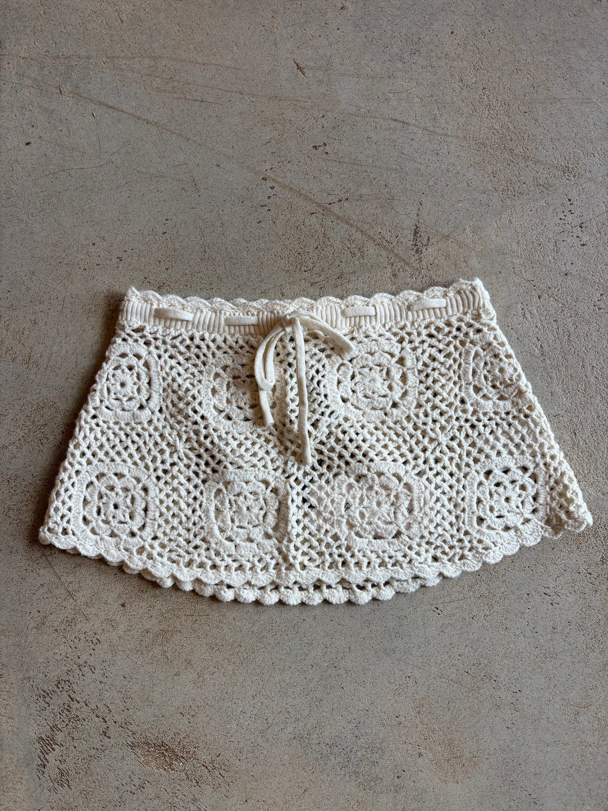 Frankies Bikinis - Arlo Crochet Mini Skirt