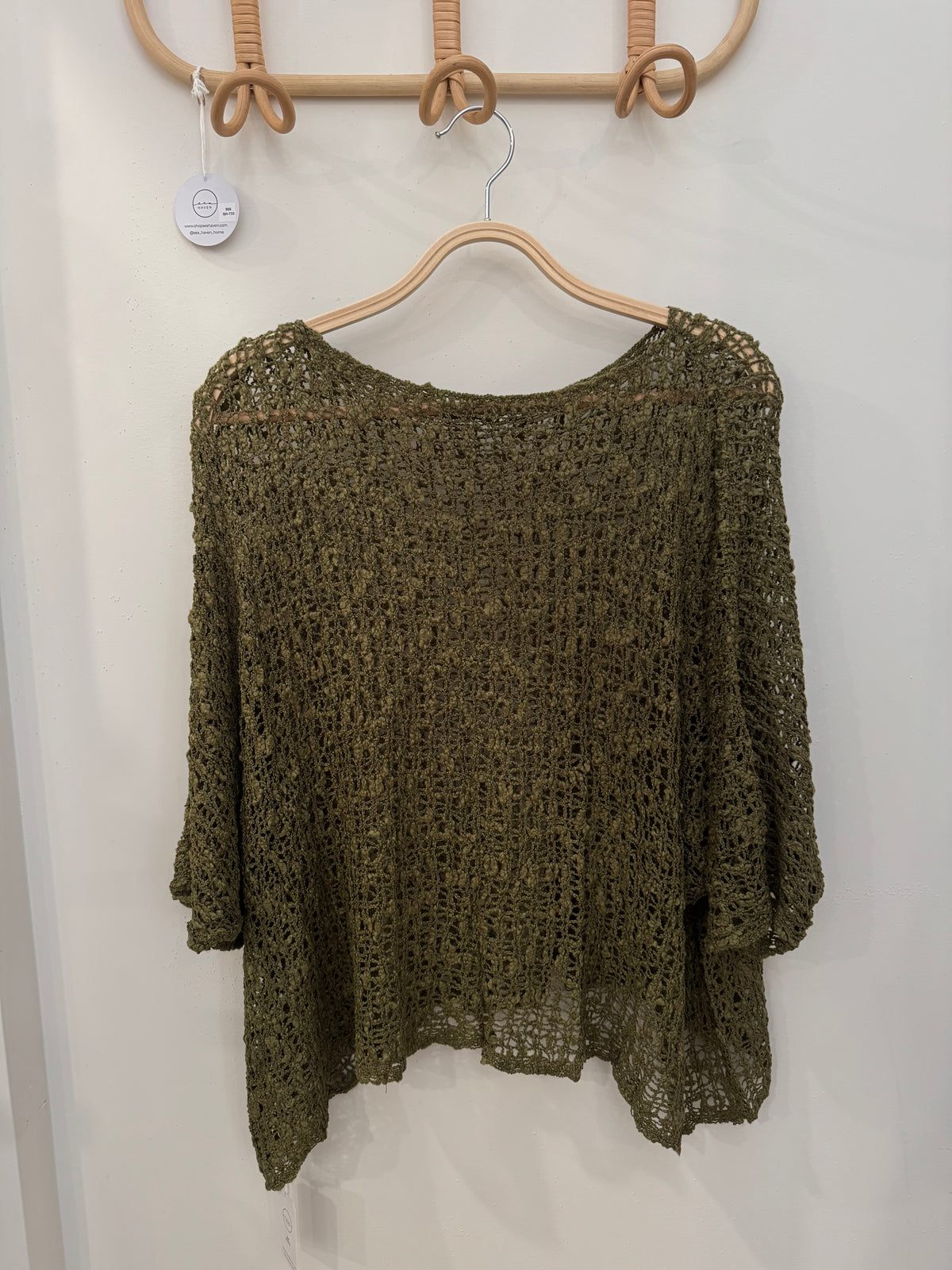 Crochet Poncho Top