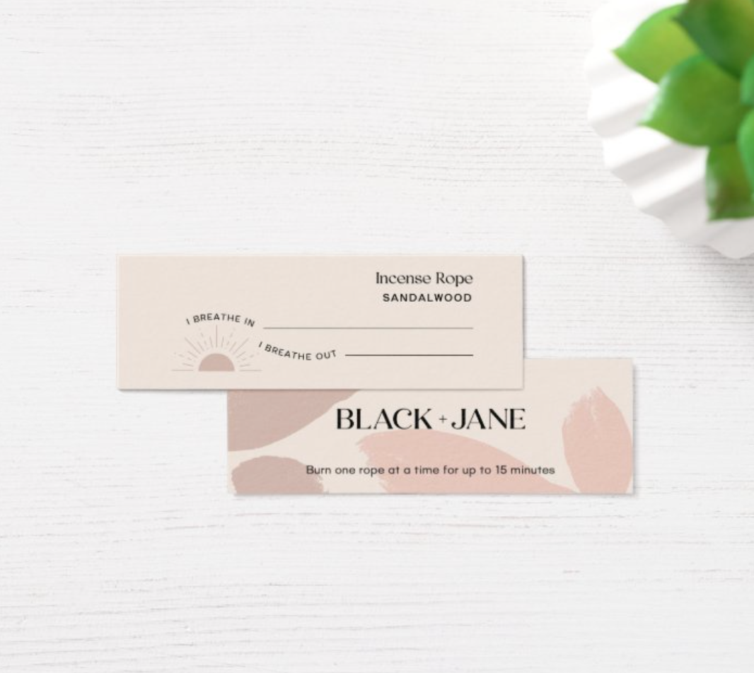 Black + Jane Cleansing Incense Rope - Evil Eye Charm Bundle