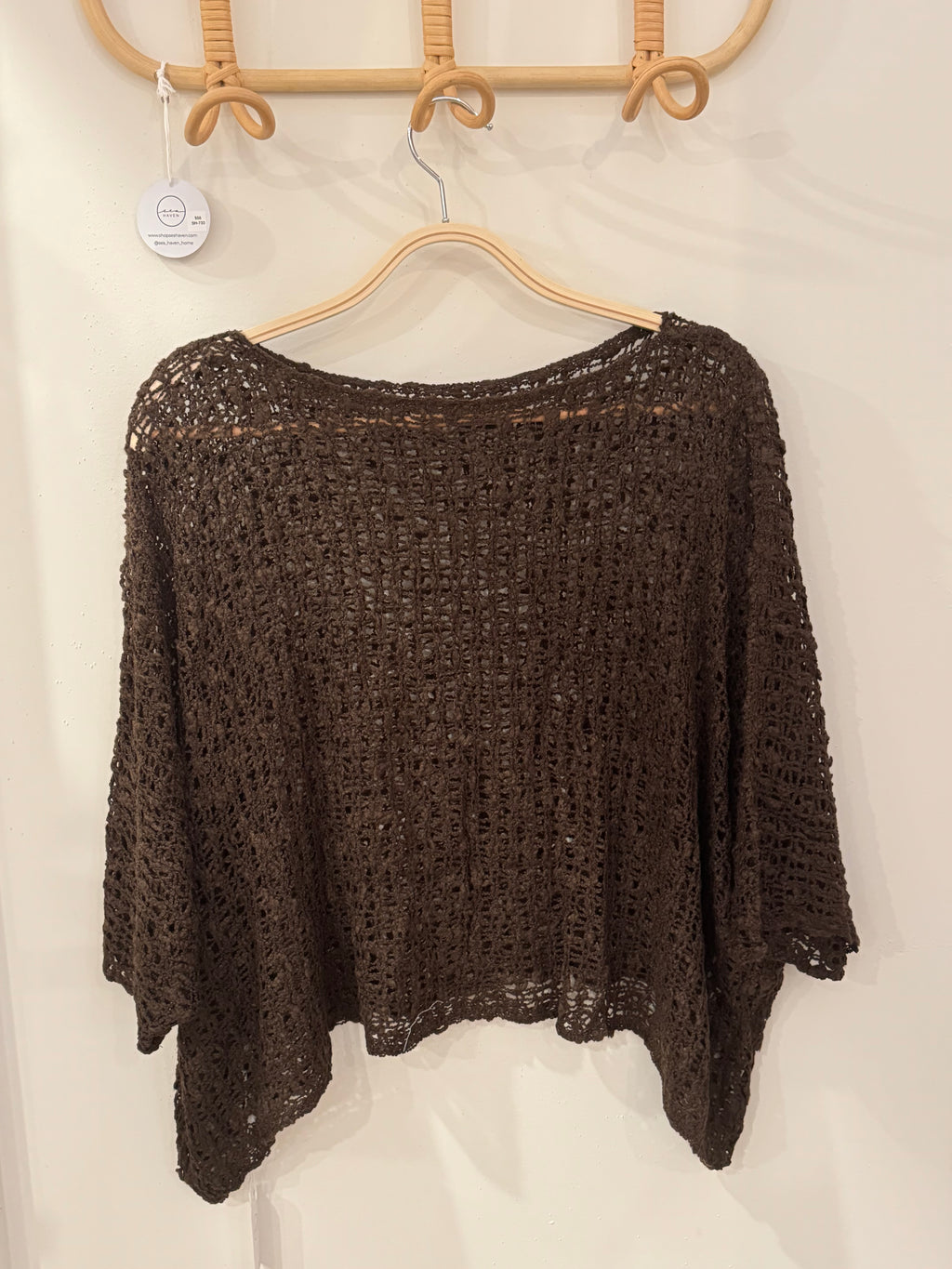 Crochet Poncho Top