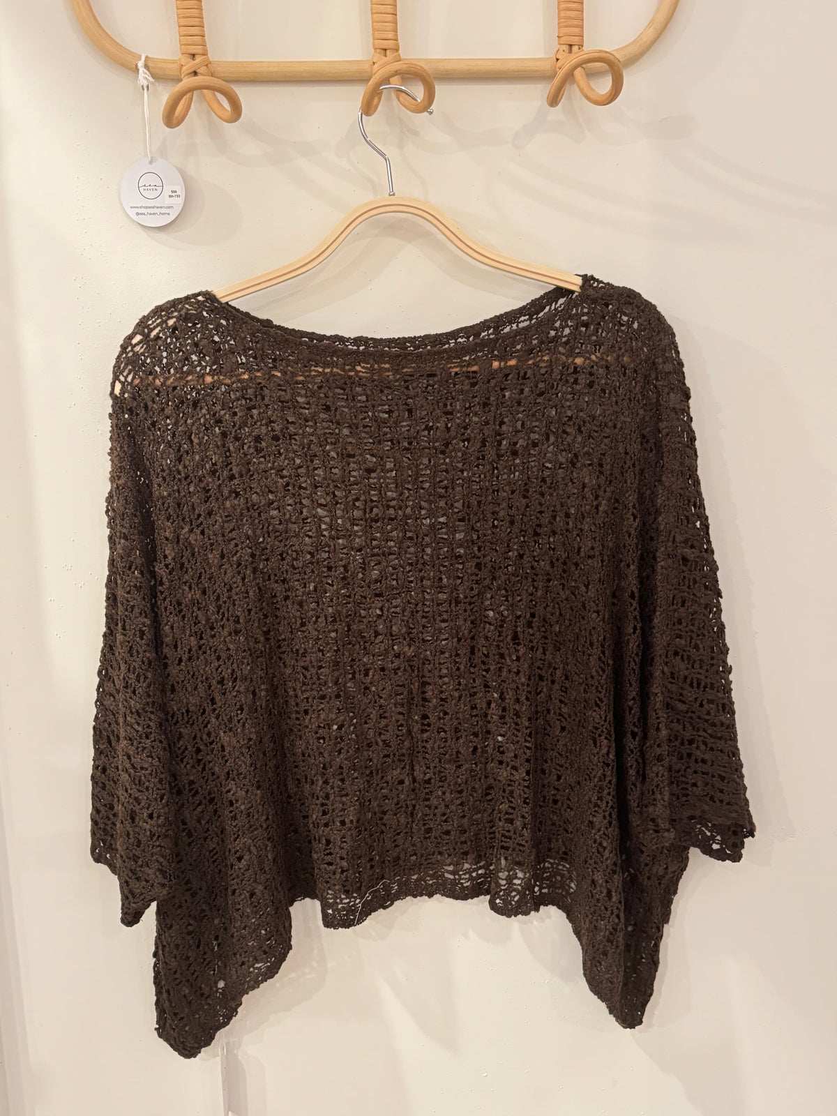 Crochet Poncho Top