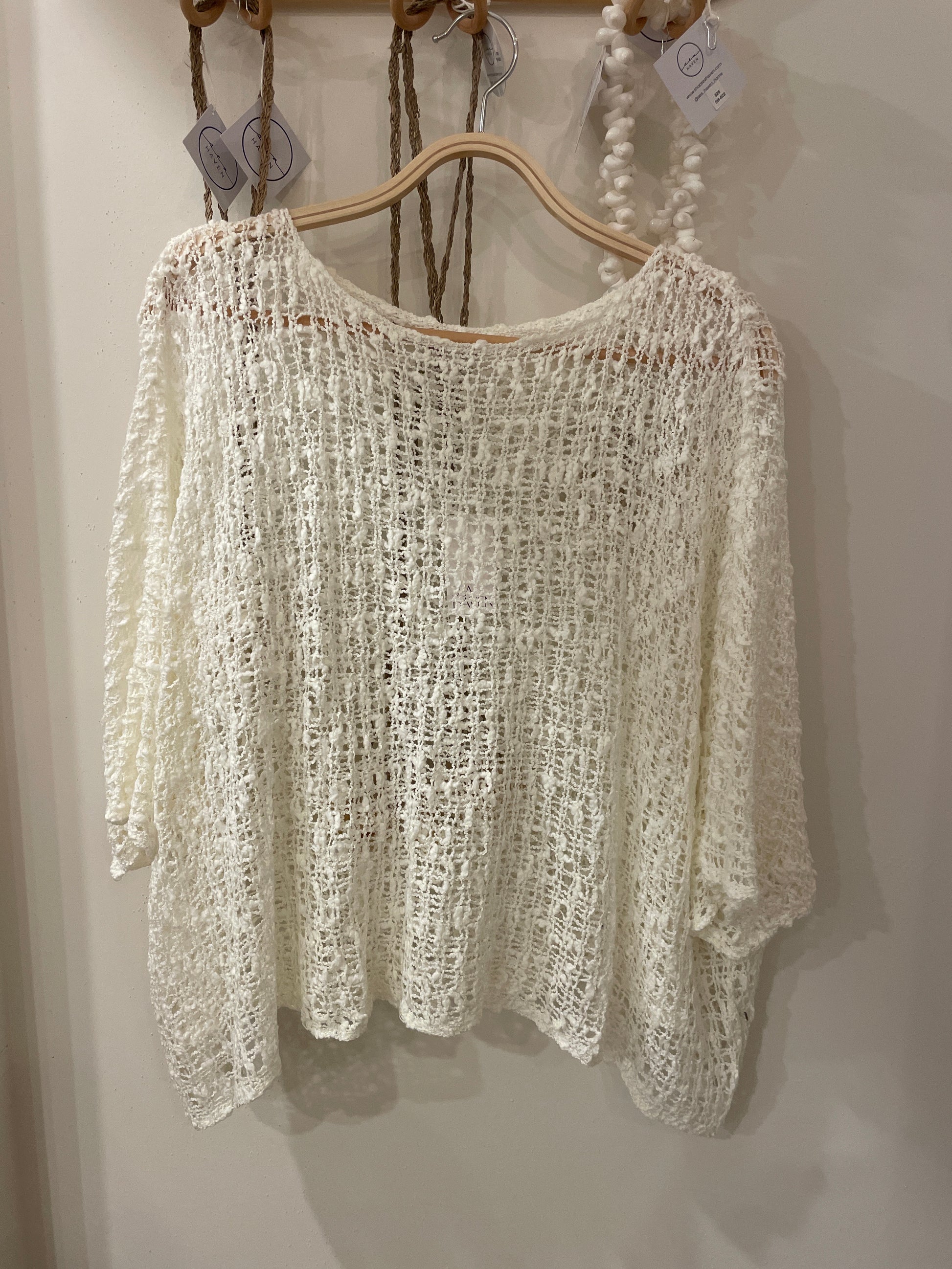 Crochet Pancho Top