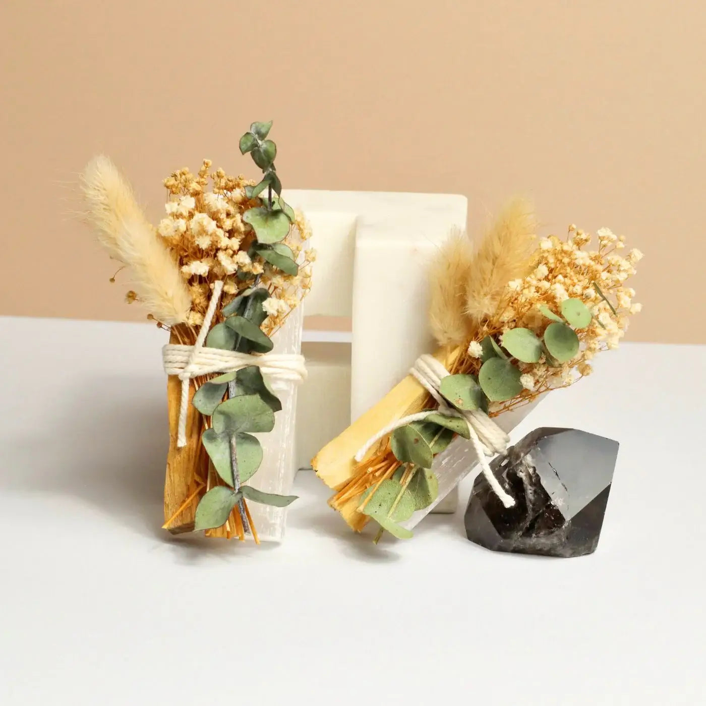Black + Jane Ethically Sourced Palo Santo + Eucalyptus Crystal Wand 