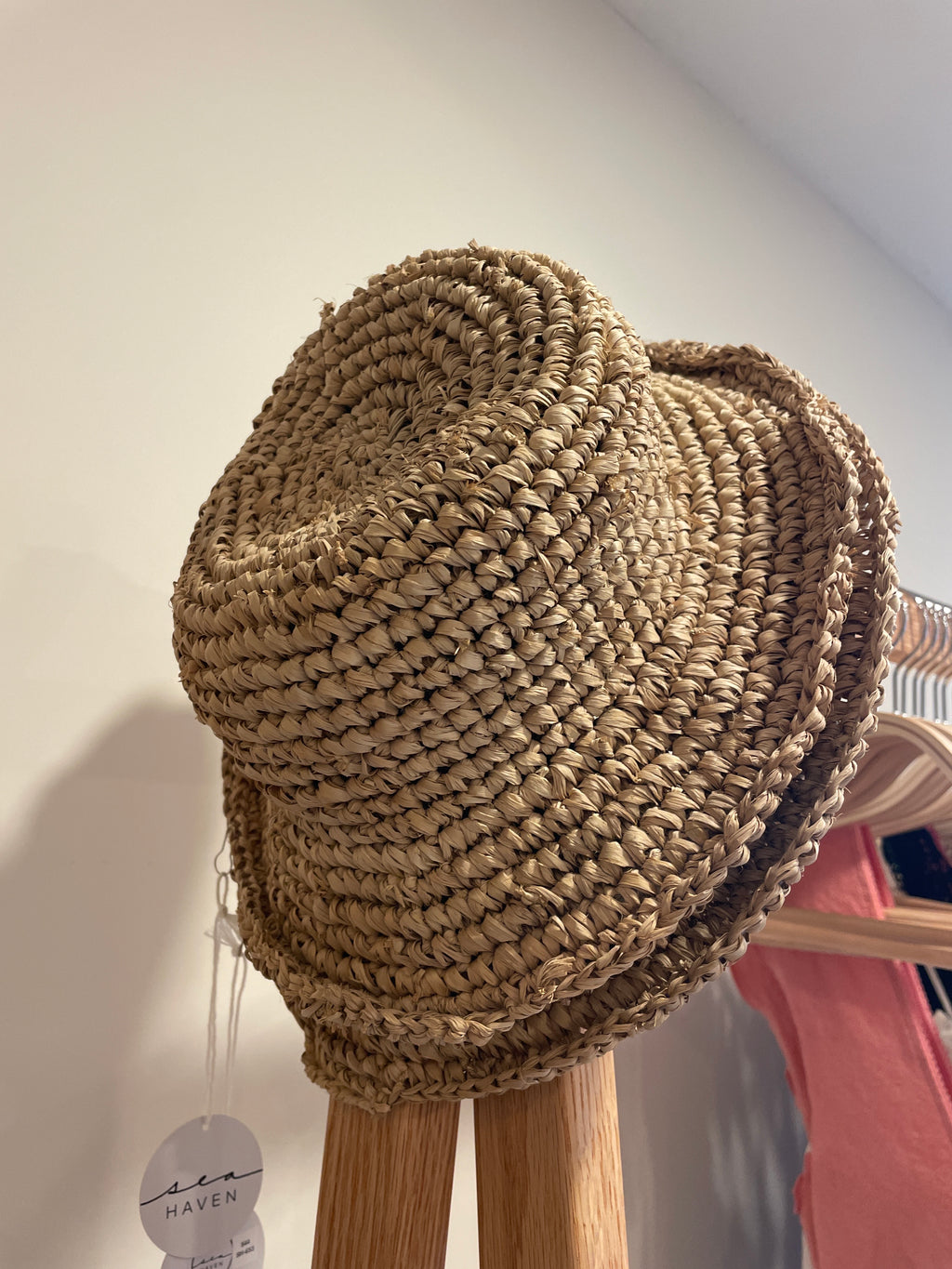 Raffia Bucket Hat