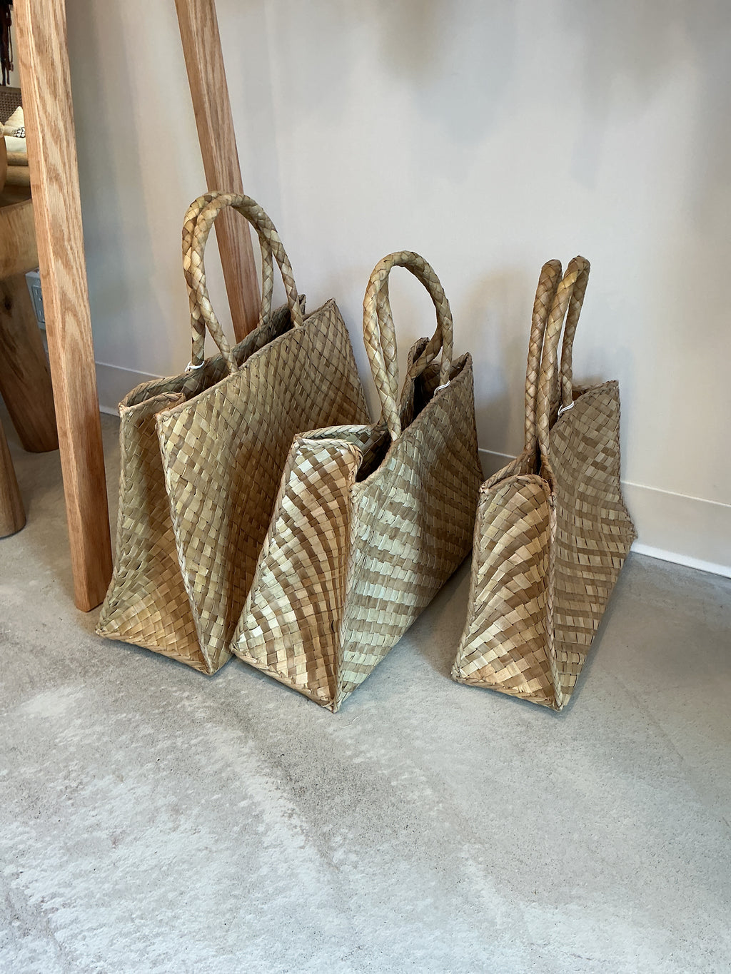 Woven Lauhala Beach Bag