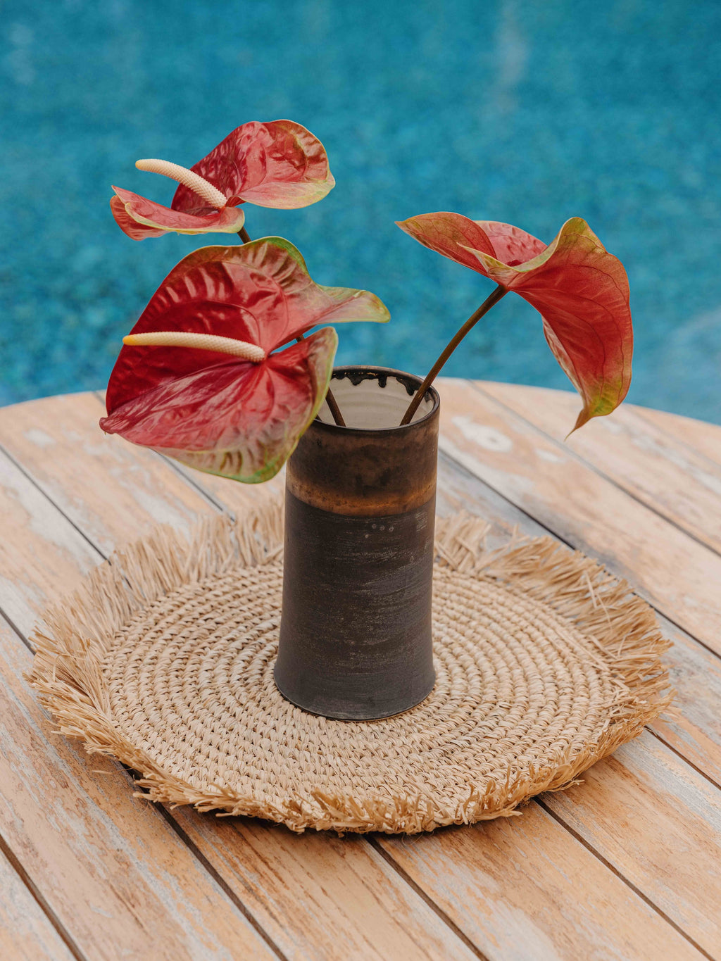 Raffia Fringe Placemat