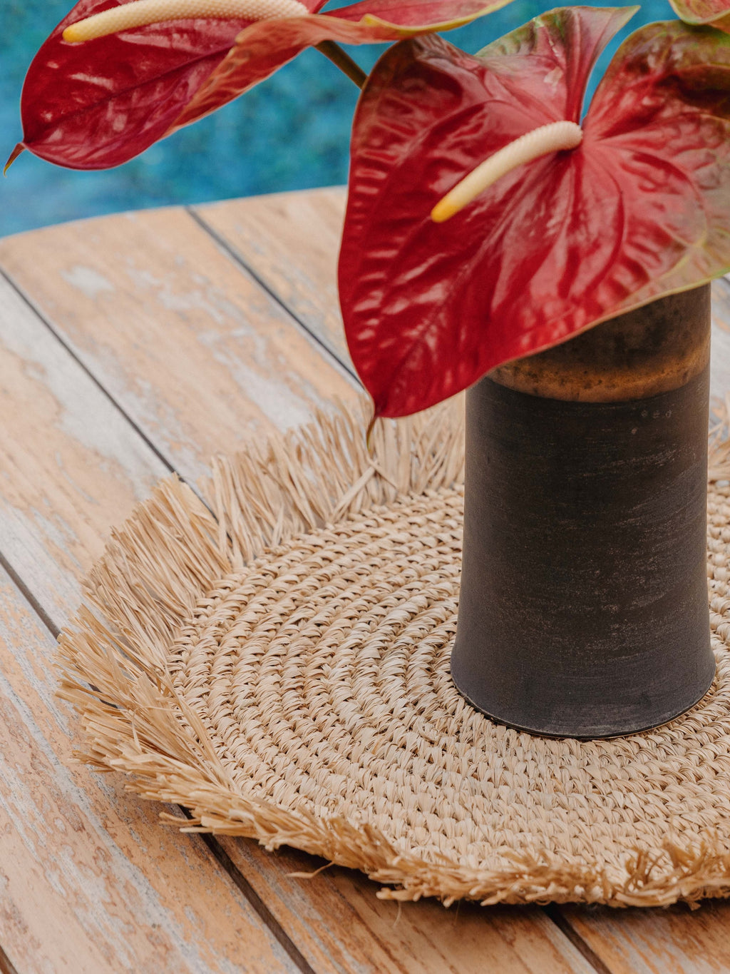 Raffia Fringe Placemat