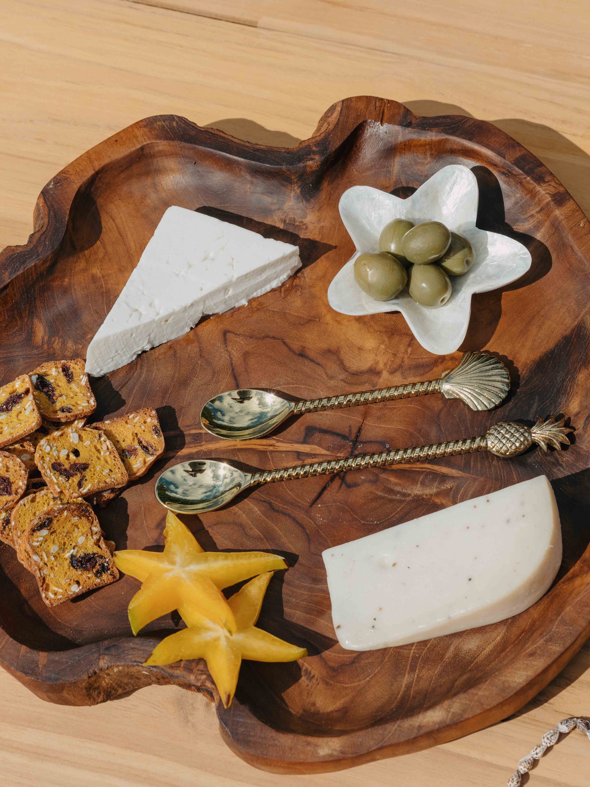 Long Brass Spoons