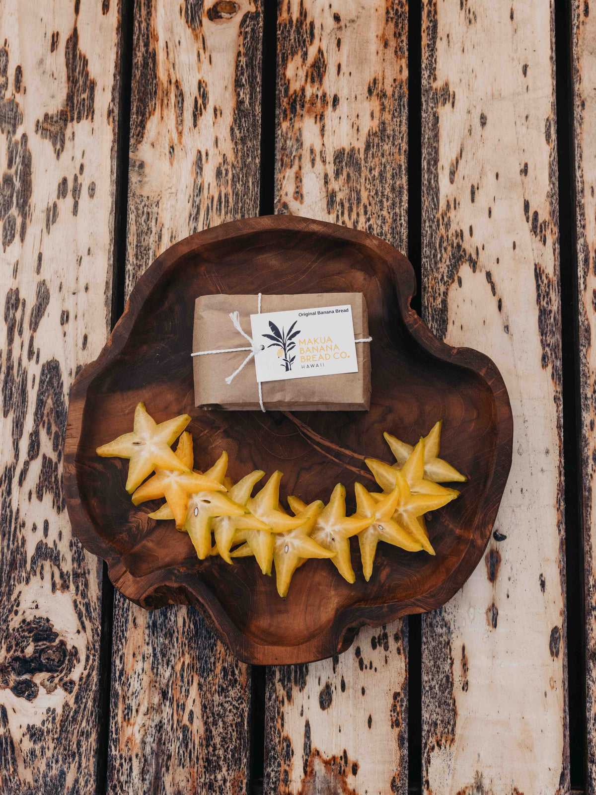 Teak Abstract Dish/Platter