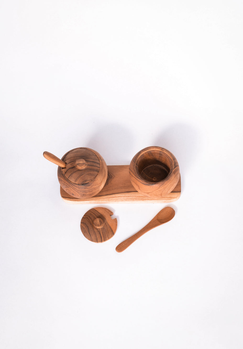 Teak Salt and Pepper Duo
