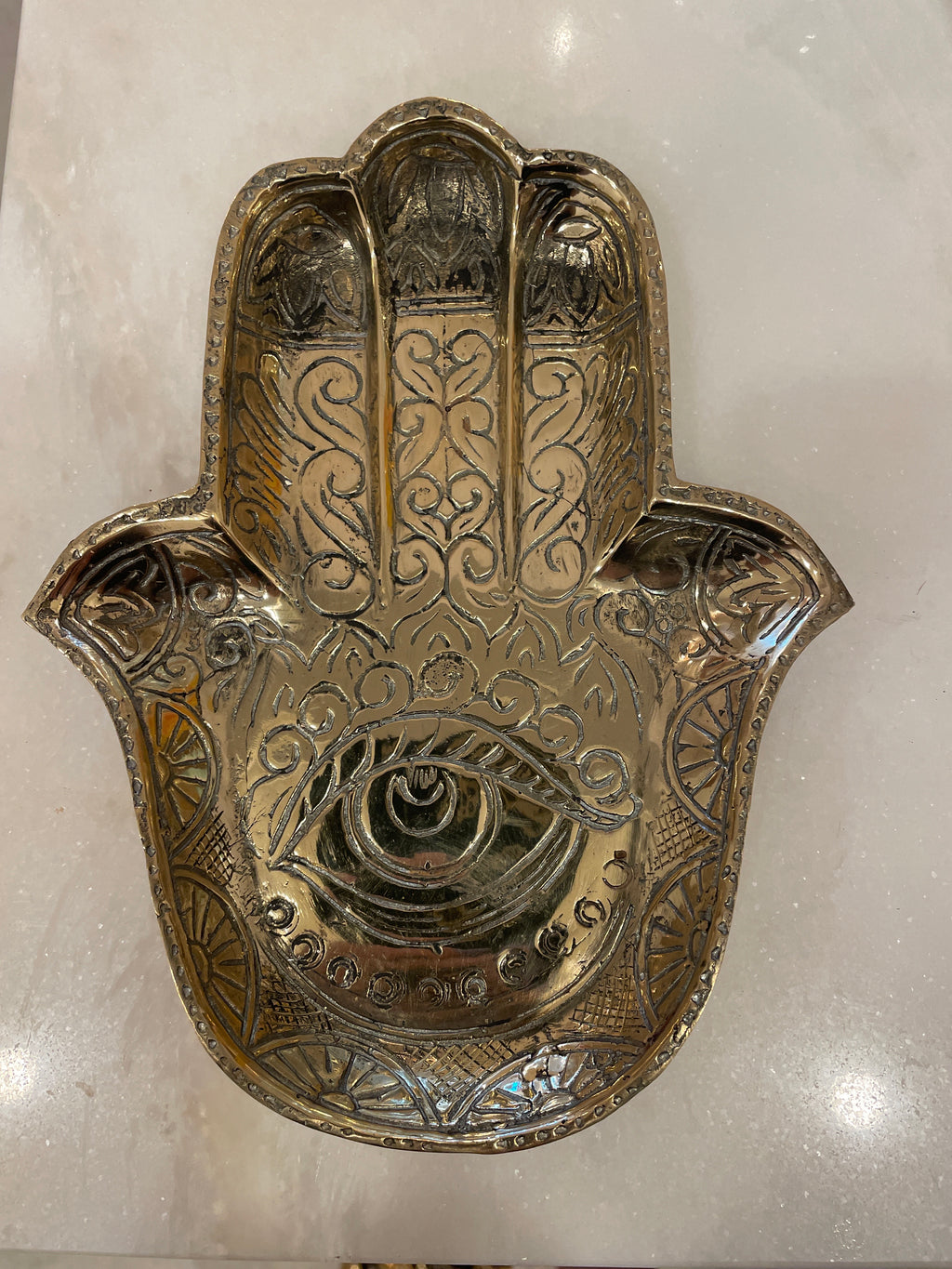 Small Brass Plate