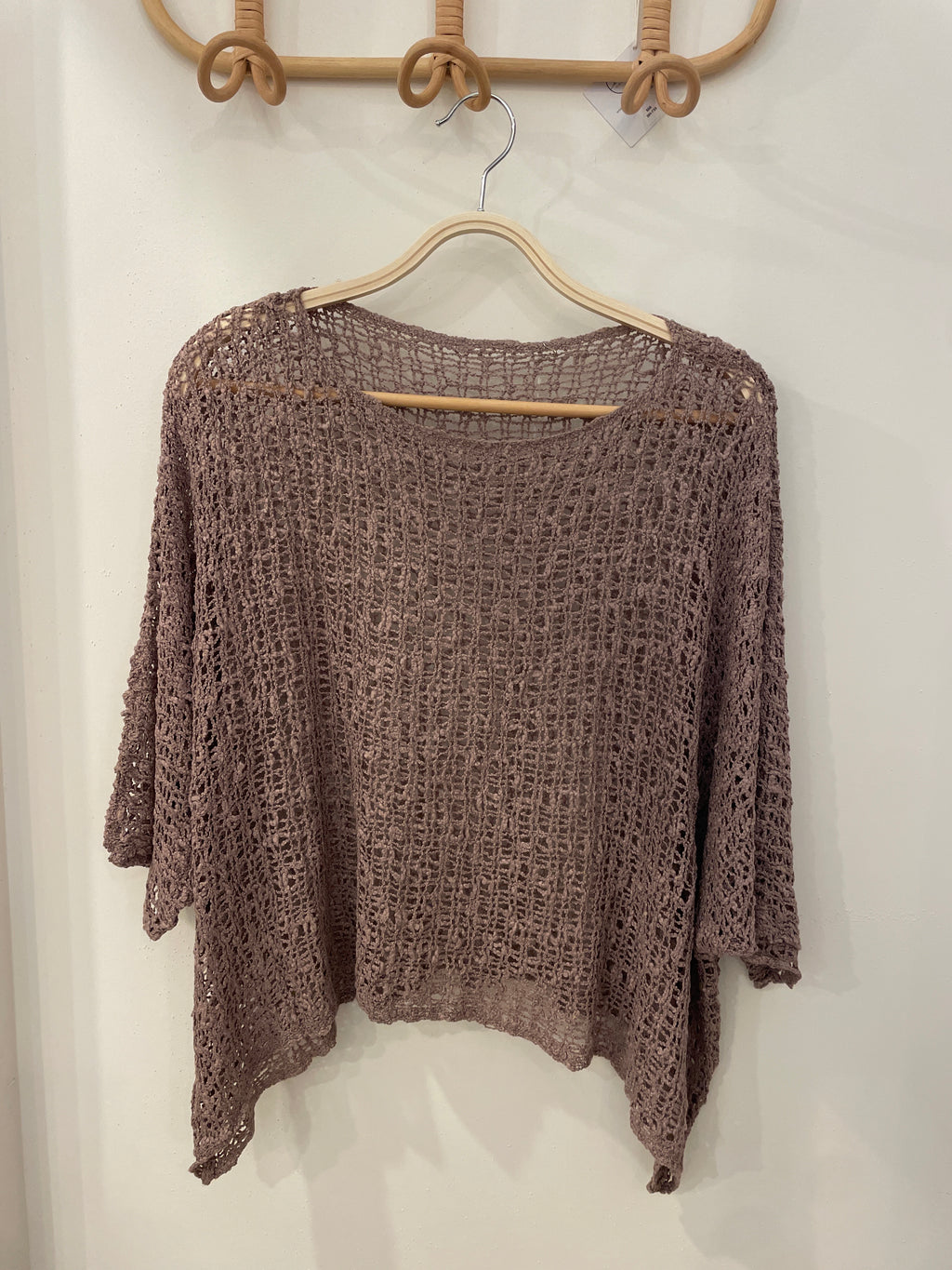 Crochet Pancho Top