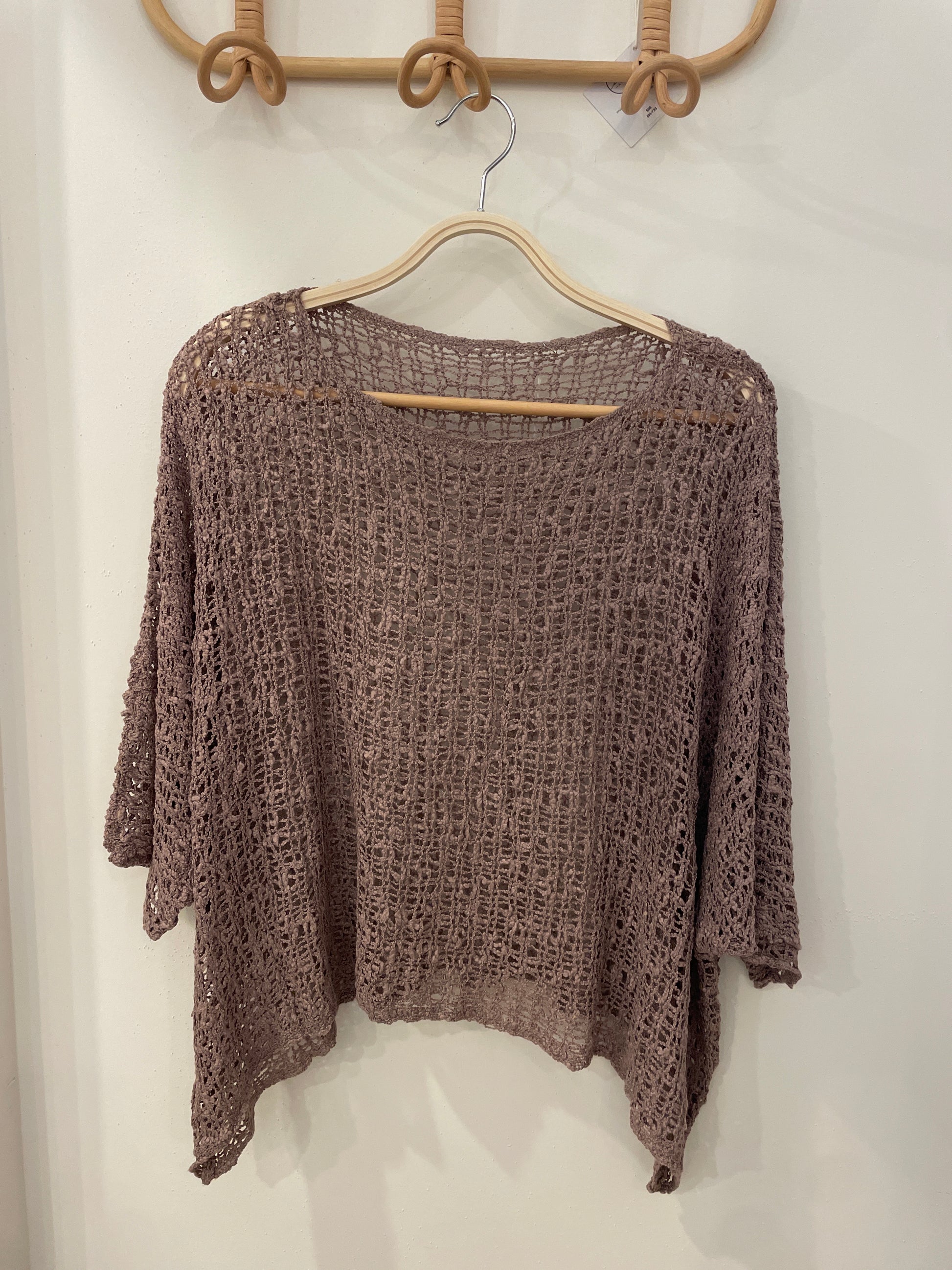 Crochet Pancho Top