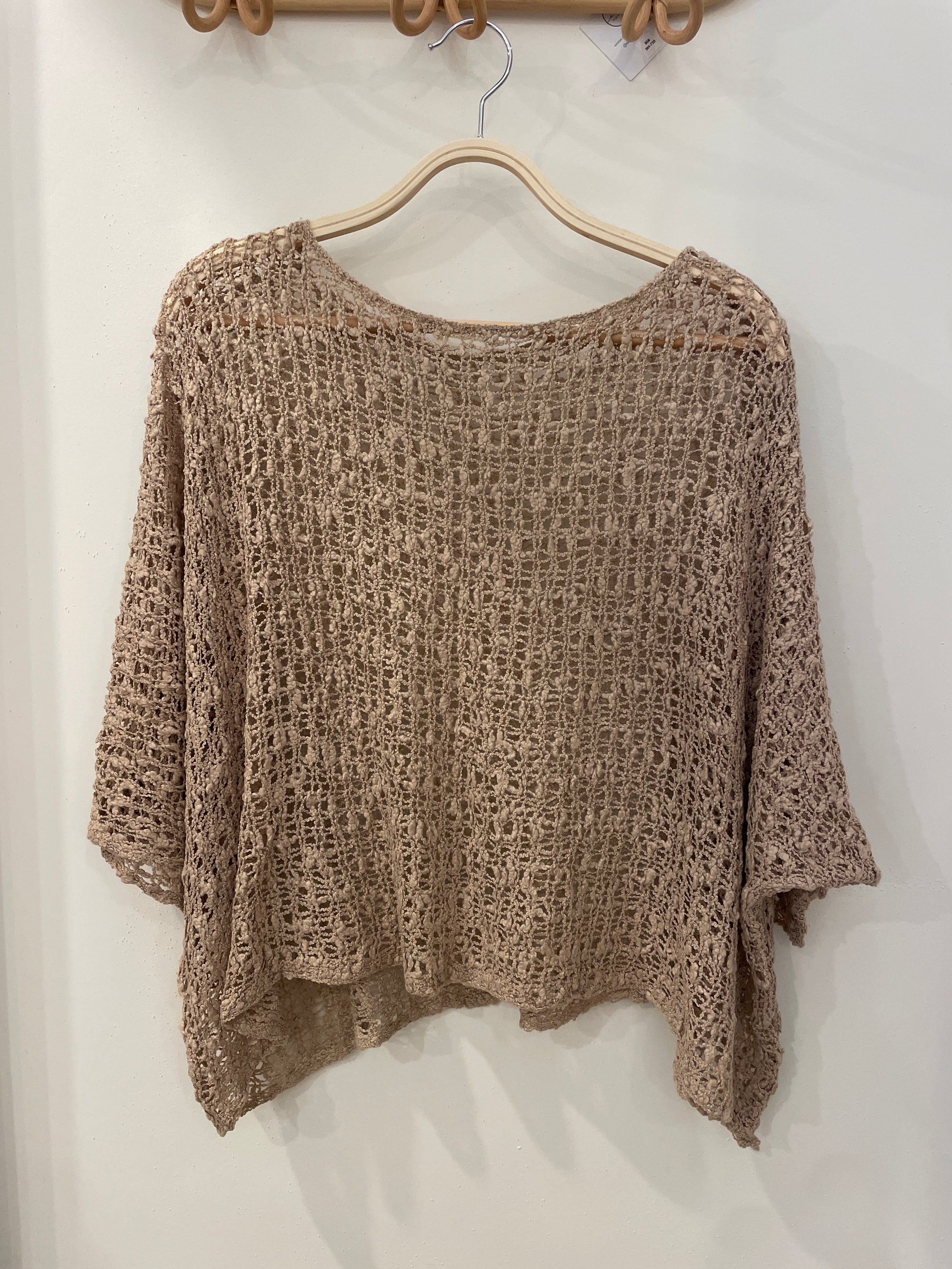 Crochet Pancho Top