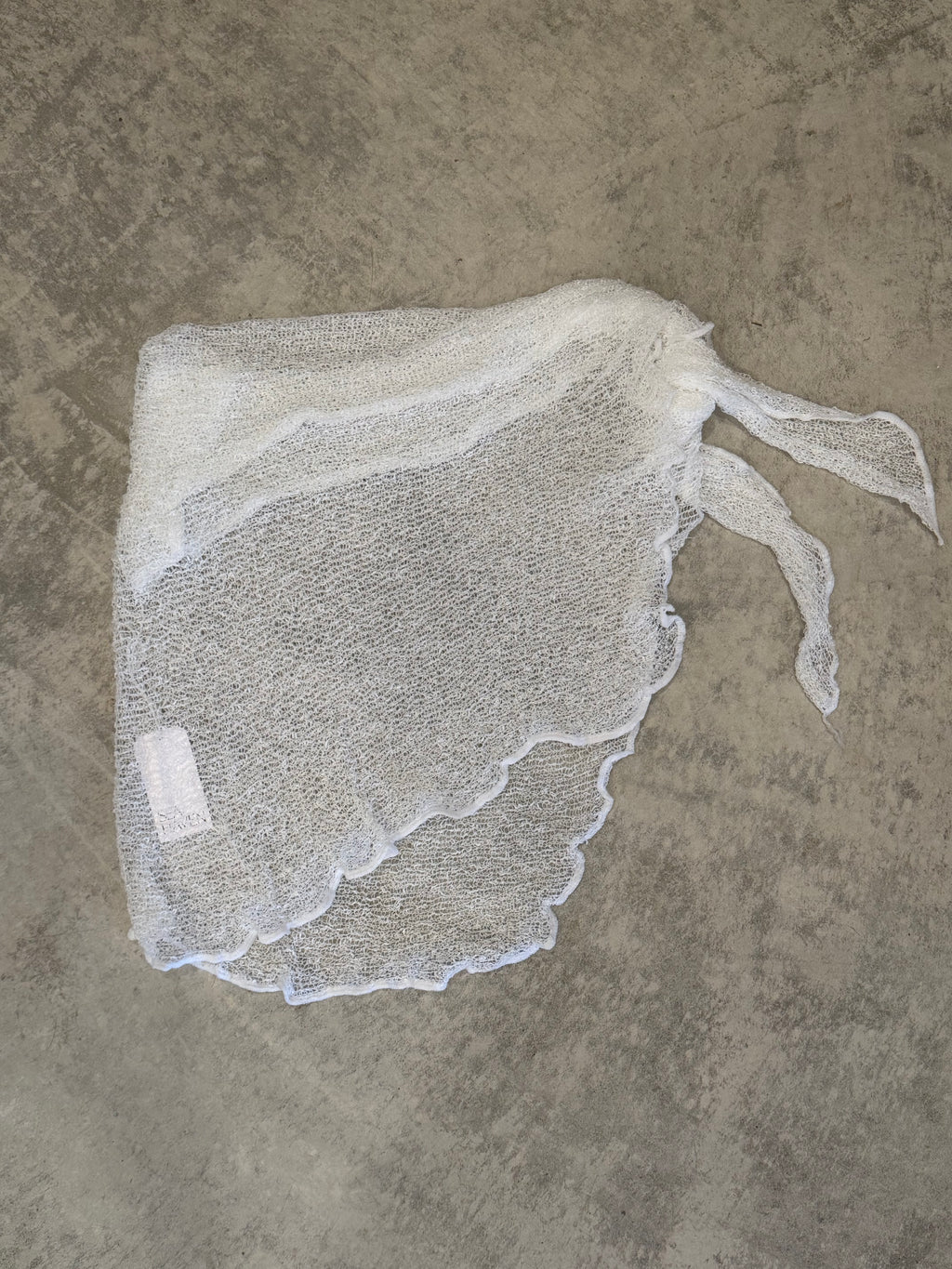 Knit Tie Wrap Skirt