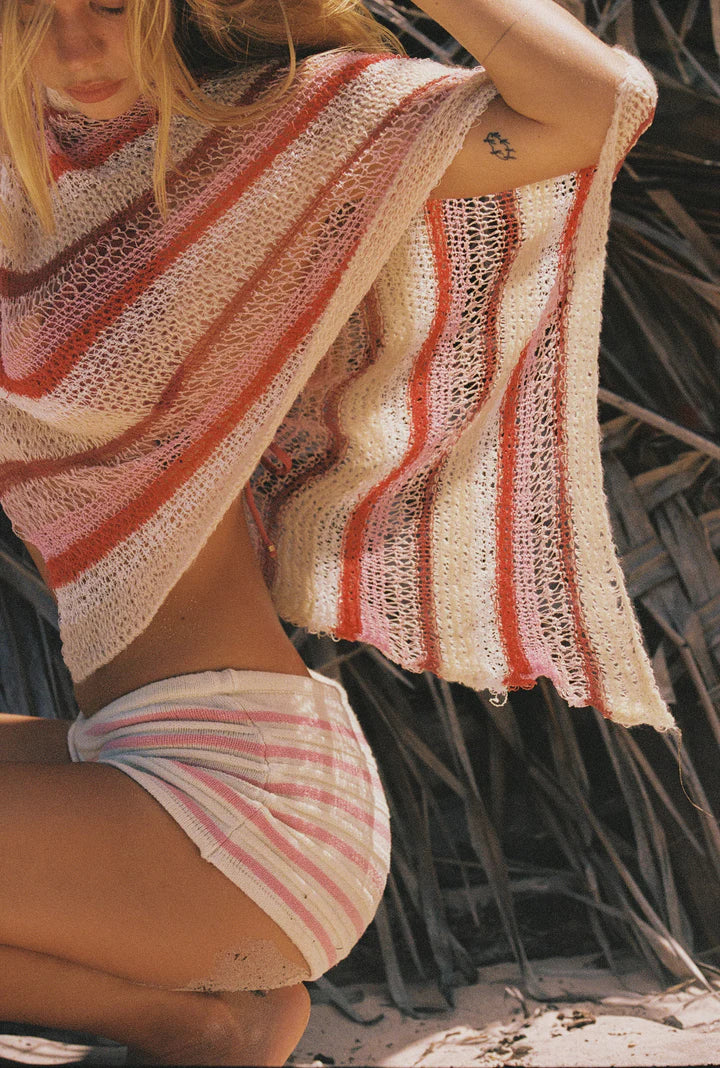 INDAH - Gia Stripes Poncho