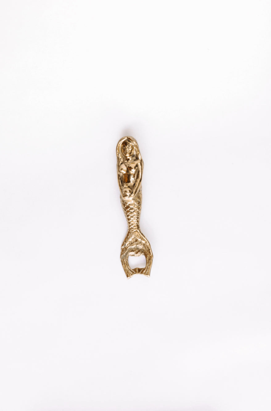 Brass Mermaid Bottle Opener