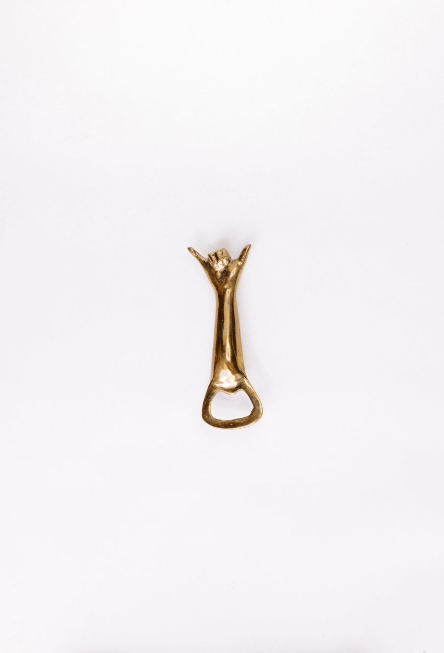 Brass Shaka Bottle Opener