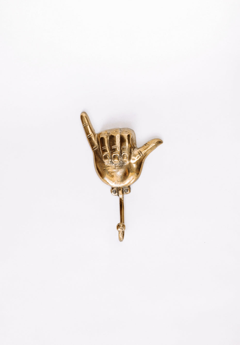 Brass Shaka Hook